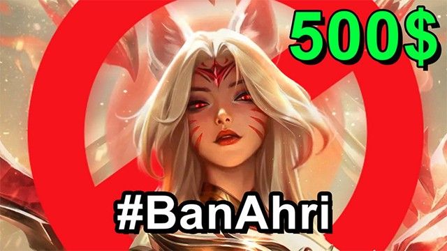 Tỷ lệ cấm Ahri tăng đột biến kể từ khi Riot ra mắt skin HOL của Faker