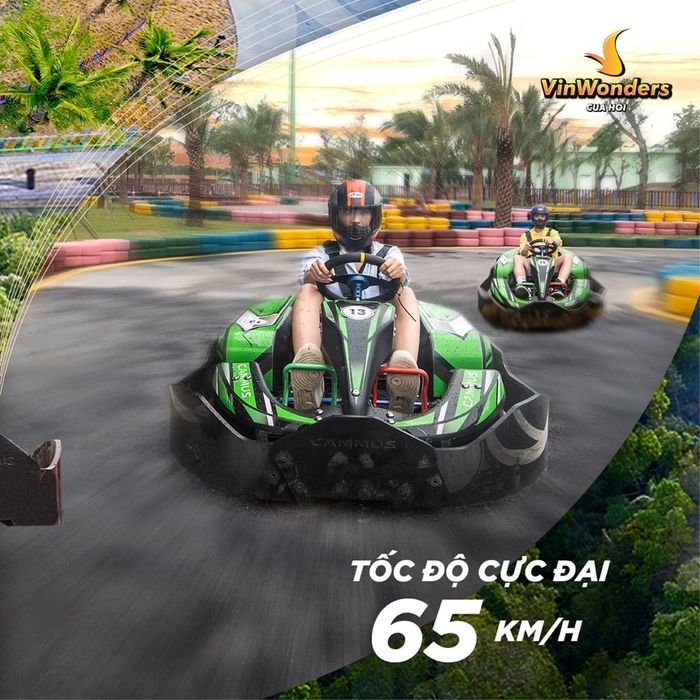 Đường đua Go kart - trải nghiệm tốc độ đầy hấp dẫn