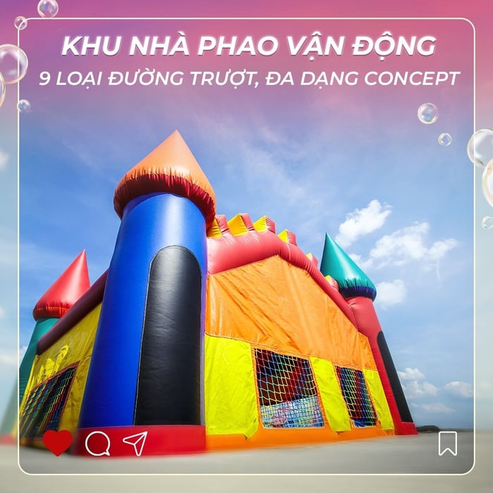 Khu vui chơi nước phao vận động