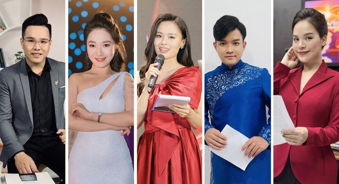 Những gương mặt MC nổi tiếng được rất nhiều khán giả truyền hình yêu mến.