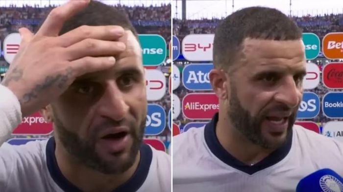 Kyle Walker gửi lời nhắn khó tin sau trận hòa Đan Mạch tại Euro 2024