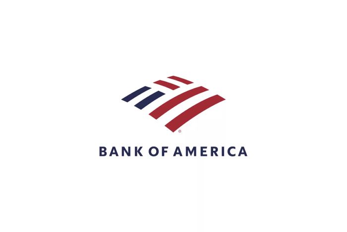 logo của ngân hàng Bank of America