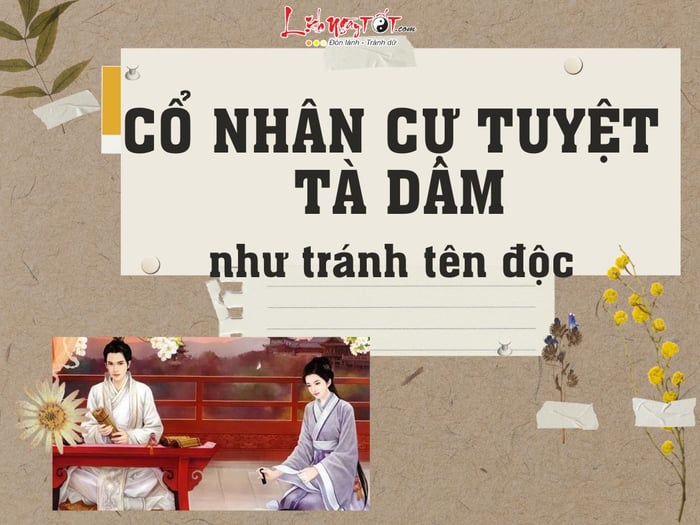 Câu chuyện cổ nhân từ chối nỗi dâm tà