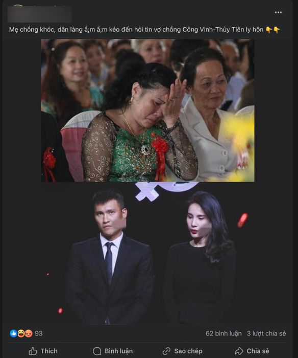 Trong thời gian qua, nhiều trang tin và nhóm cộng đồng đã sử dụng hình ảnh vợ chồng Thủy Tiên và mẹ của Công Vinh để tạo tiêu đề gây sốc và thu hút sự chú ý của độc giả.