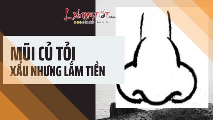 Mũi củ tỏi, xấu xí nhưng sinh lời