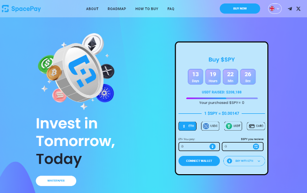 Presale SpacePay: Cơ hội gia nhập giải pháp thanh toán tiền điện tử cách tân từ đầu