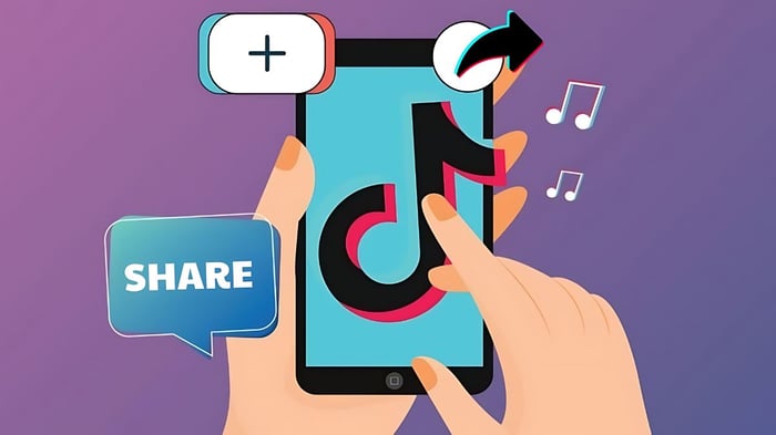 Cách đăng lại video TikTok của người khác - Bước 1