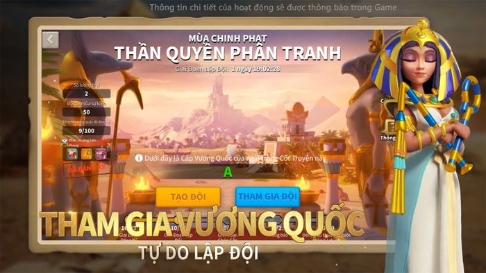 Rise of Kingdoms giới thiệu mùa chinh phạt mới: Thần Quyền Phân Tranh