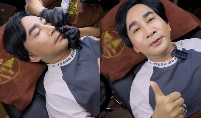 Nam thường mở môi, chỉnh sửa lông mày