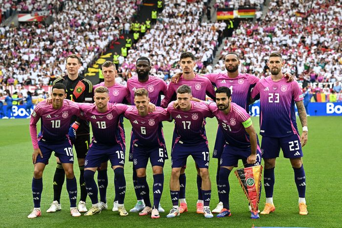 Trang phục sân khách của Đội tuyển Đức tại Euro 2024 - Ảnh: AFP