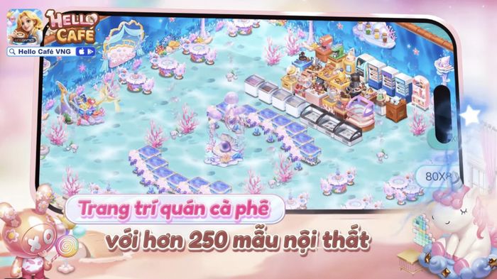 Chơi Hello Café trên PC và trở thành một quản lý quán café đầy phong cách