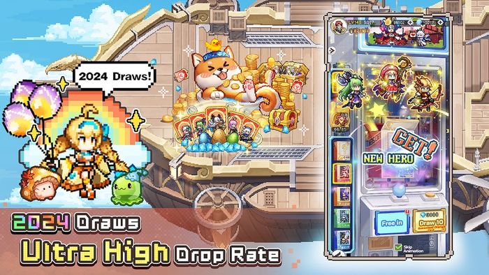 Chơi Zero to Hero: Pixel Saga trên PC: Biến đổi từ... nhân viên văn phòng thành anh hùng