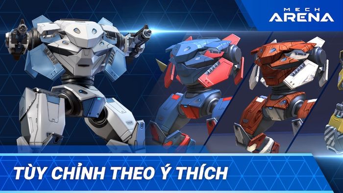 Tham gia cùng Mech Arena, tựa game đấu robot PvP trên PC với BlueStacks