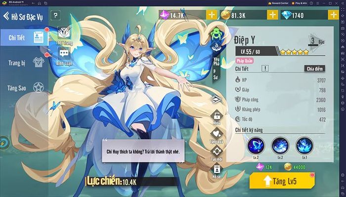 Hướng dẫn mới nhất cho game thủ bắt đầu chơi Goddess: Tốc Chiến trên PC sử dụng BlueStacks