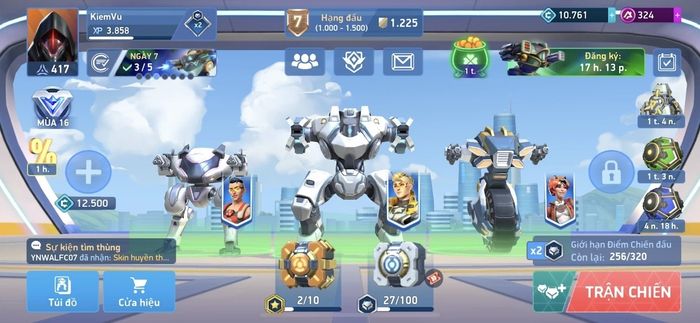 Tham gia cùng Mech Arena, tựa game đấu robot PvP trên PC với BlueStacks