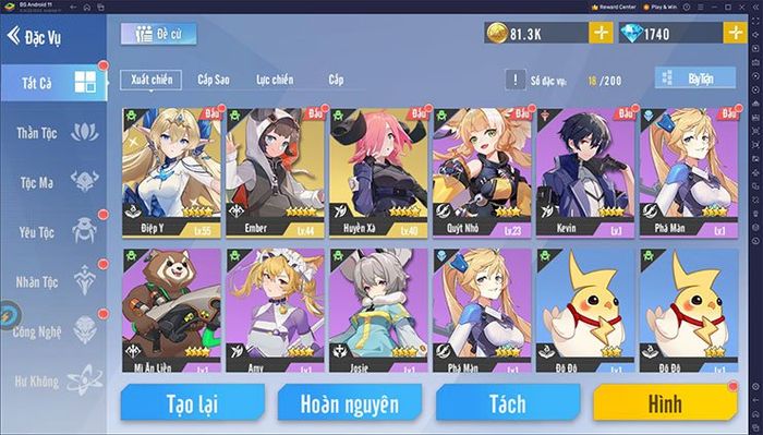 Hướng dẫn cho người mới bắt đầu chơi Goddess: Tốc Chiến trên PC với BlueStacks