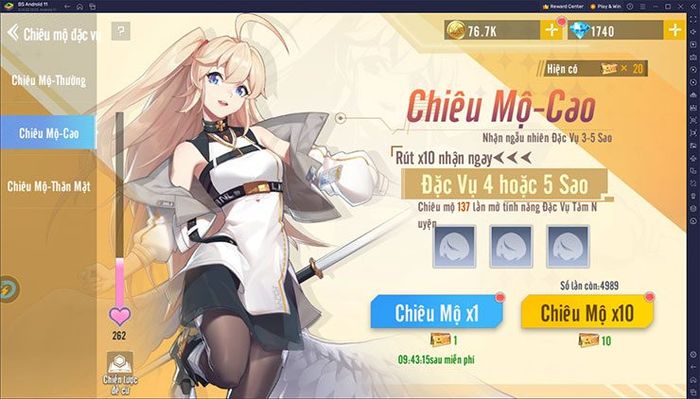 Hướng dẫn các game thủ mới bắt đầu chơi Goddess: Tốc Chiến trên PC với BlueStacks