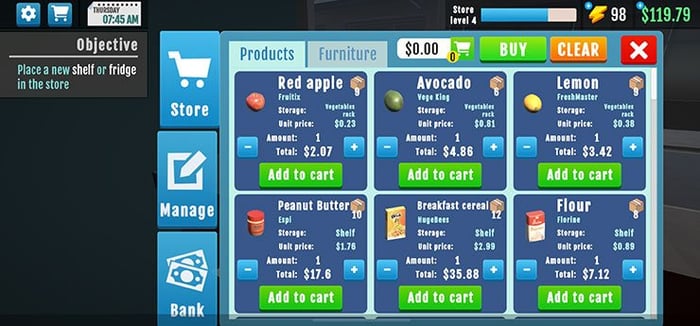 Hướng dẫn chi tiết về cách chơi Supermarket Manager Simulator trên PC với BlueStacks