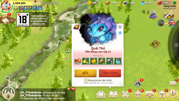 Cuộc Gọi của Rồng - Funtap: Hướng dẫn chi tiết về hệ thống Thú Cưng War Pets