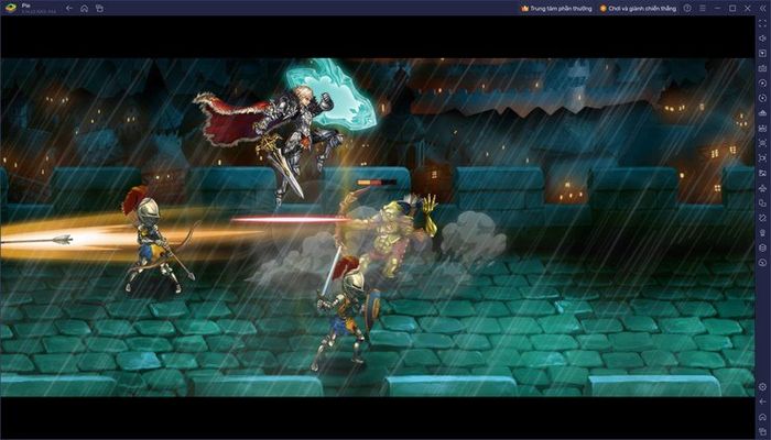 Đấu tranh với loài rồng khi chơi Dragon Blaze trên PC với BlueStacks