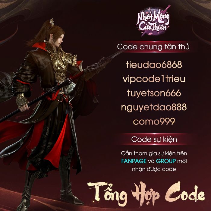 Danh sách giftcode Nhất Mộng Cửu Thiên và hướng dẫn cách nạp khi chơi trên PC