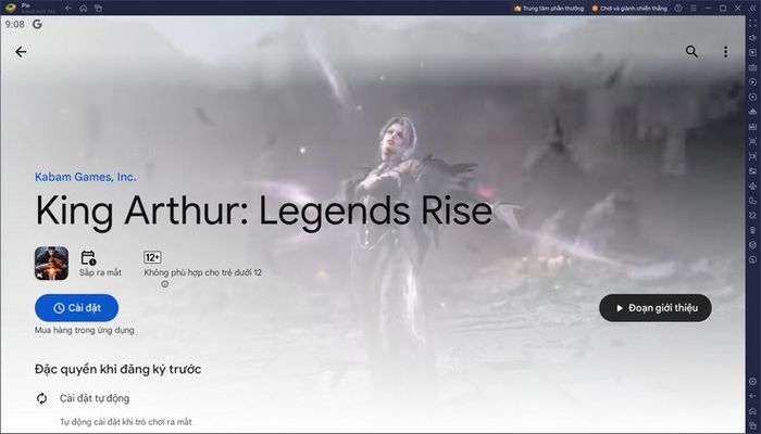 Cùng trải nghiệm King Arthur: Legends Rise trên PC với BlueStacks