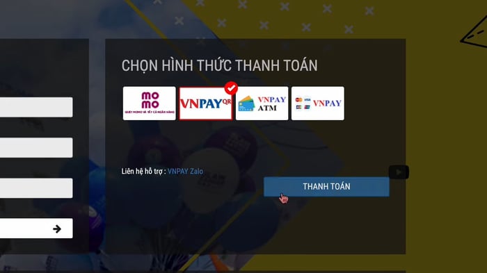 Hướng dẫn bước 2 thanh toán học phí Đại học Luật TP.HCM