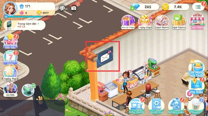 Hướng dẫn cho những ngày đầu khi bắt đầu kinh doanh quán café với Hello Café trên PC sử dụng BlueStacks