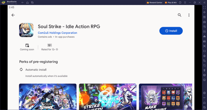 Trải nghiệm Soul Strike: Idle Custom Hero, một tựa game nhập vai mới từ Com2Us trên PC sử dụng BlueStacks