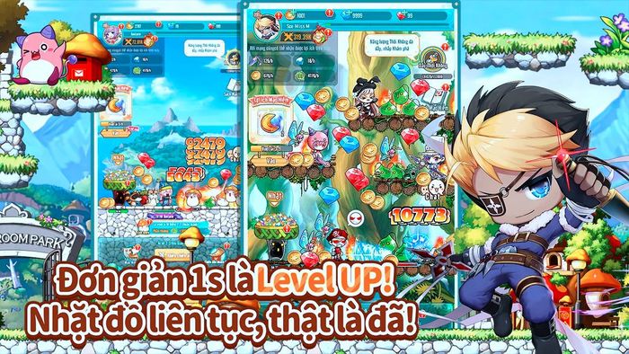 Thử sức với “Nấm Lùn Phiêu Lưu Ký” - MapleStory R: Evolution trên máy tính với BlueStacks