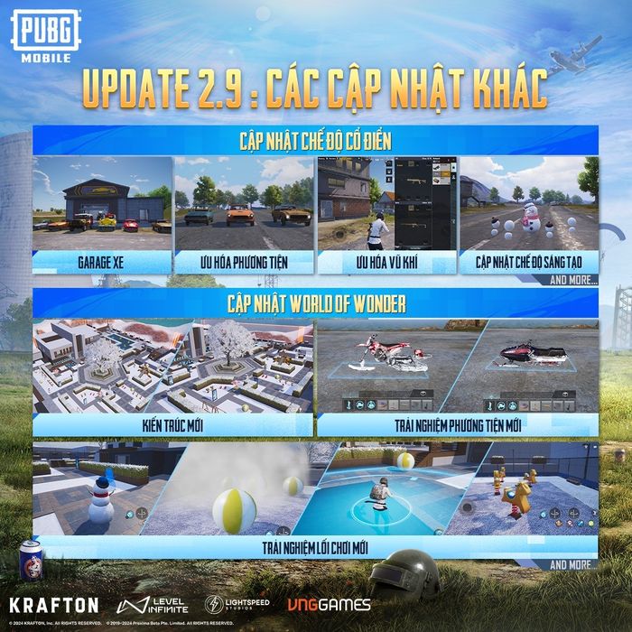 PUBG Mobile: Bản cập nhật 2.9 giới thiệu chủ đề Xứ sở Băng Giá cùng nhiều cập nhật khác