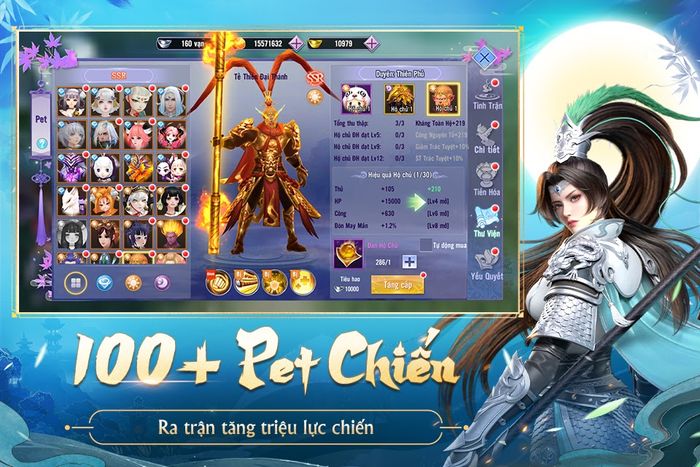 Chiến thắng giang hồ trong Nhất Mộng Cửu Thiên trên PC qua BlueStacks