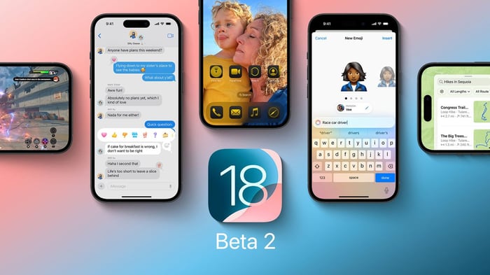 Apple phát hành bản beta 2 của iOS 18 cho nhà phát triển