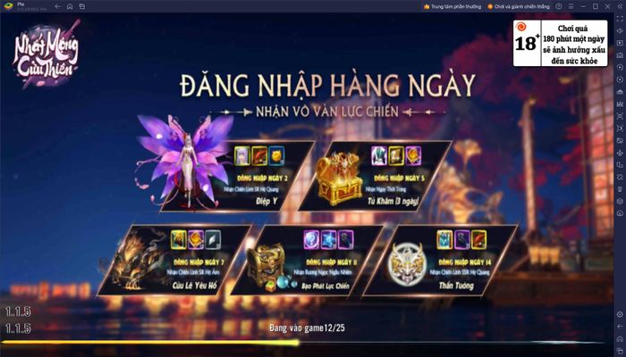 Đồng hành cùng chiến binh võ lâm trong Nhất Mộng Cửu Thiên trên PC qua BlueStacks