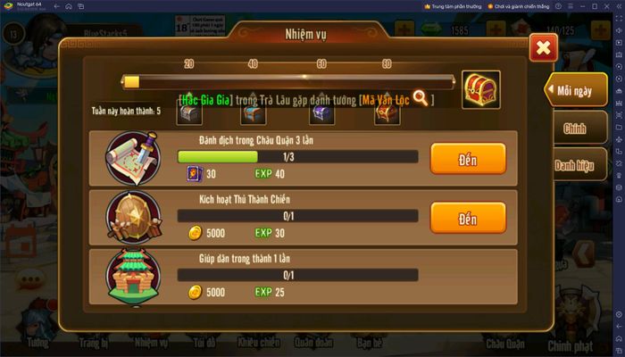 Mẹo và thủ thuật quan trọng cho game thủ khi chơi Tam Quốc X trên PC với BlueStacks.