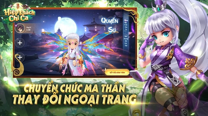 Trải nghiệm game Hiệp Khách Chi Ca, tựa game nhập vai phong cách chibi trên PC với BlueStacks