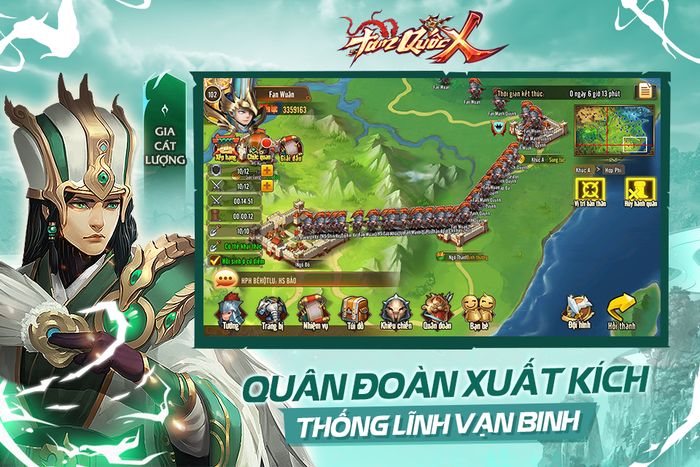 Trải nghiệm game Tam Quốc X trên PC với BlueStacks, một tựa game di động đa thể loại hấp dẫn