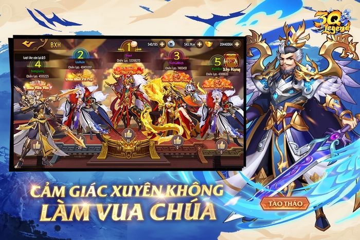 Trải nghiệm 3Q Legend: Danh Tướng Truyền Kỳ trên PC với BlueStacks