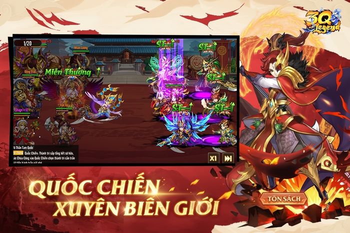 Trải nghiệm 3Q Legend: Danh Tướng Truyền Kỳ trên PC với BlueStacks