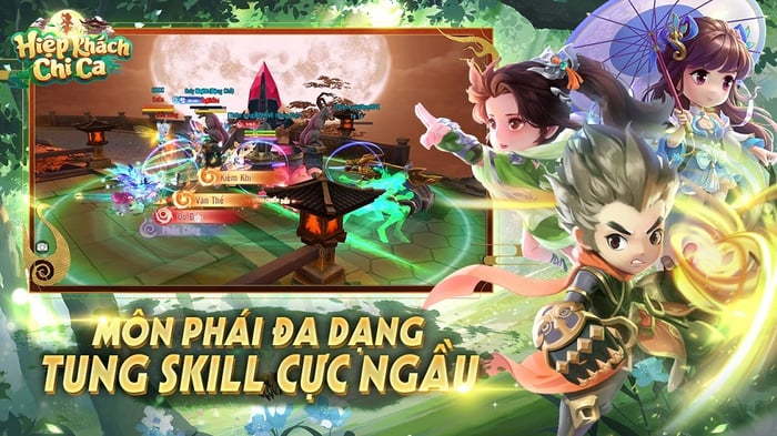 Trải nghiệm game Hiệp Khách Chi Ca, thế giới nhập vai phong cách chibi trên PC với BlueStacks