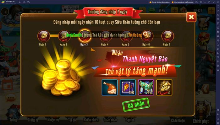 Mẹo và thủ thuật quan trọng cho game thủ khi chơi Tam Quốc X trên PC với BlueStacks.