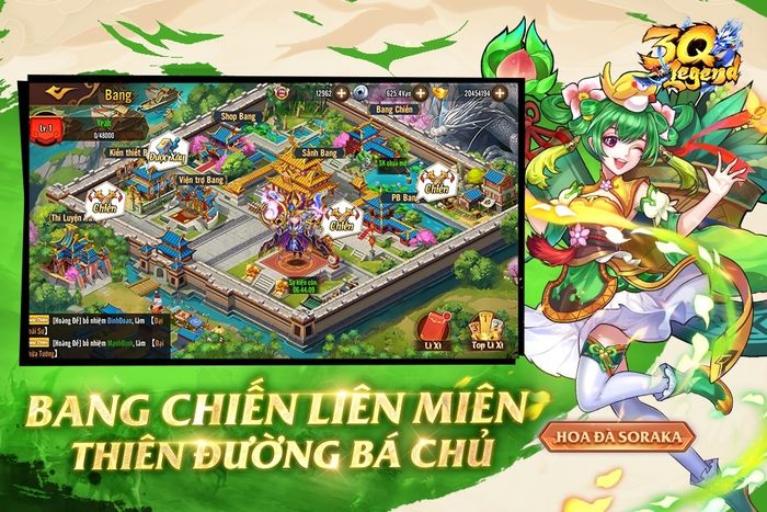 Trải nghiệm game 3Q Legend: Danh Tướng Truyền Kỳ trên PC với BlueStacks