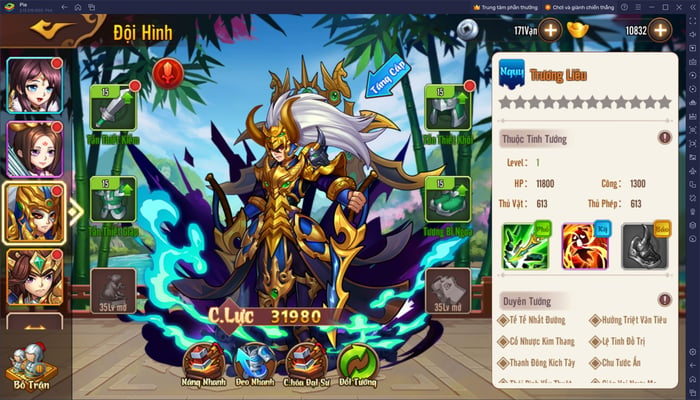 Chơi 3Q Legend: Danh Tướng Truyền Kỳ trên máy tính – Những hướng dẫn cơ bản