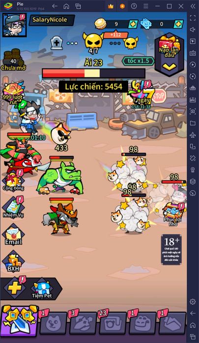 Cùng Siêu Khuyển cứu thế giới khi chơi X Dogs trên PC với BlueStacks