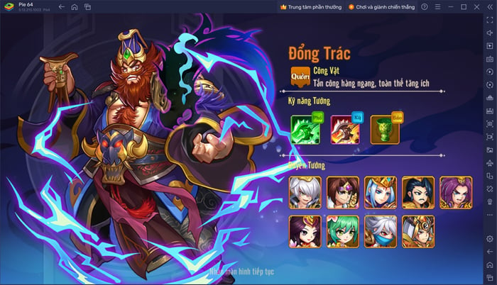 Chơi 3Q Legend: Danh Tướng Truyền Kỳ trên PC – Các hướng dẫn căn bản