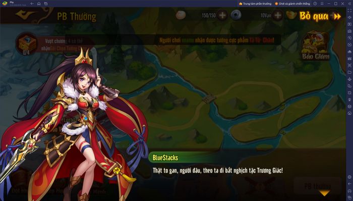 Hướng dẫn cơ bản để chơi 3Q Legend: Danh Tướng Truyền Kỳ trên máy tính