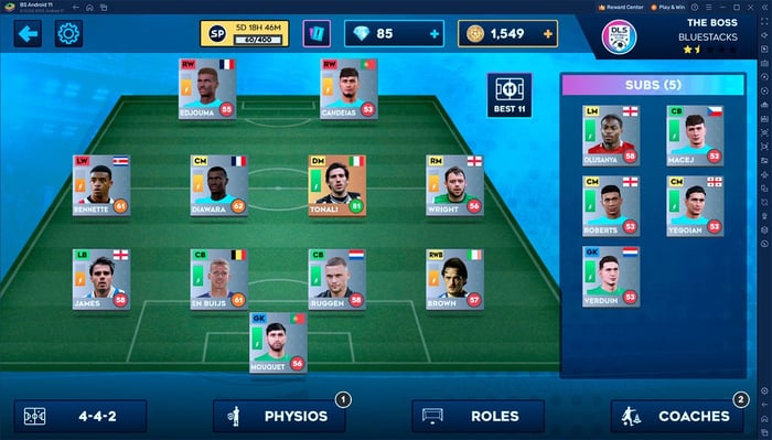 Trải nghiệm game bóng đá Dream League Soccer 2024 trên PC với BlueStacks