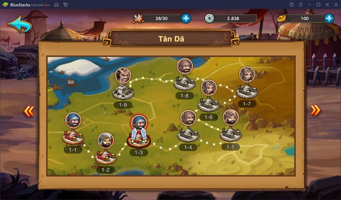 Trải nghiệm game Tam Quốc Tranh Phong trên PC với BlueStacks