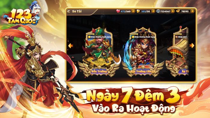 123 Tam Quốc: Game đấu tướng 3Q mới sẽ được ra mắt vào tháng 10/2023