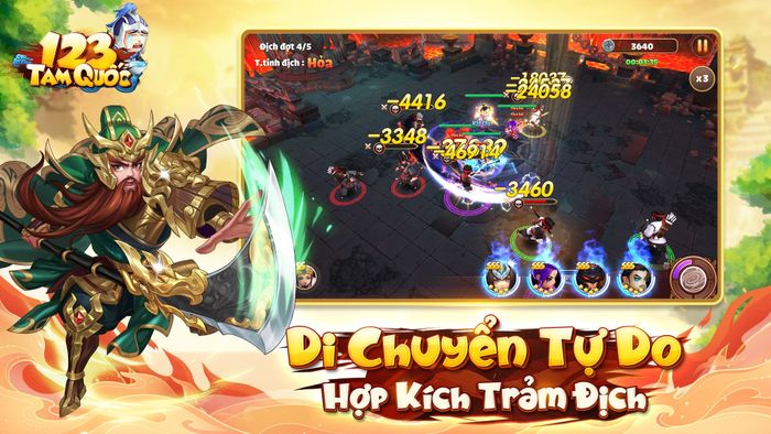 123 Tam Quốc: Game đấu tướng 3Q mới sẽ ra mắt vào tháng 10/2023